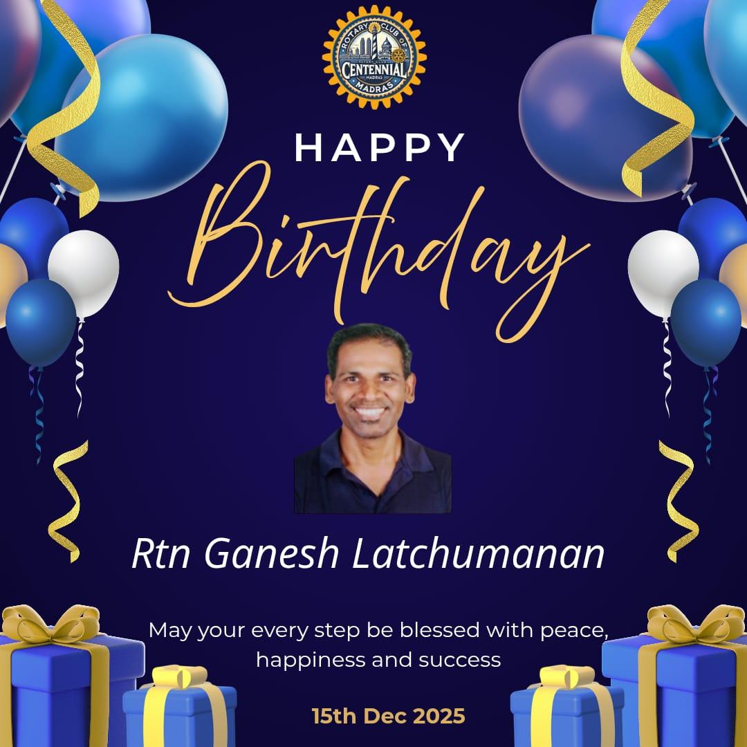 Rotary Club of Centennial Madras (@ofrccm) on Twitter photo 