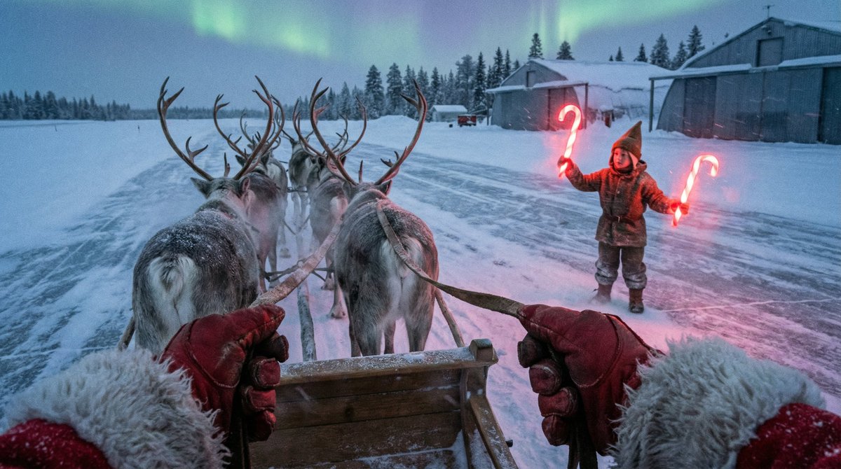 Santa simulator first frame setup