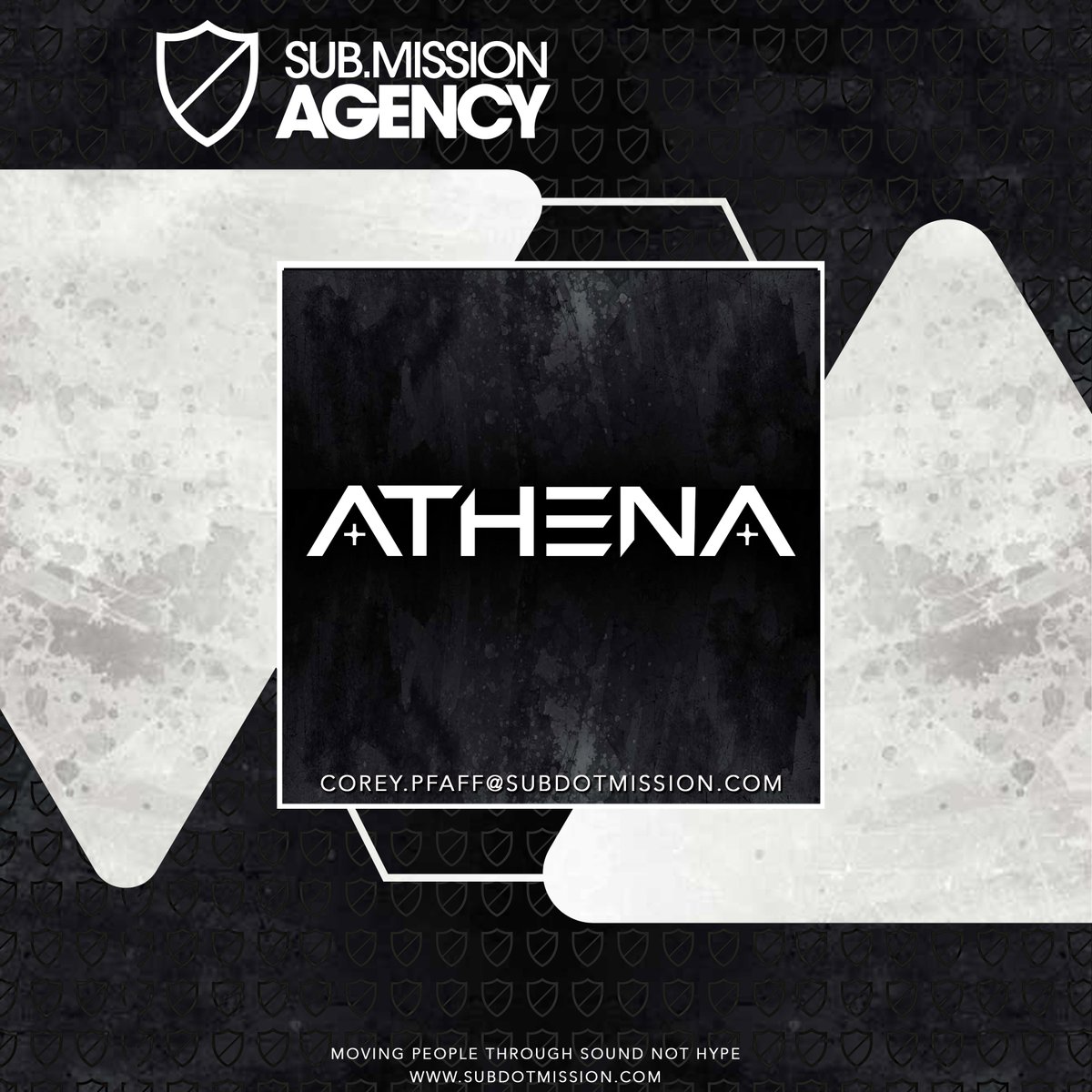 subdotmission's tweet image. AGENCY ANNOUNCEMENT

We are thrilled to present our most recent addition to the team! Please join us in welcoming @athena_audio to the Sub.mission Agency roster!

For bookings and more information, please contact corey.pfaff@subdotmission.com!
--
subdotmission.com/?profile=athena