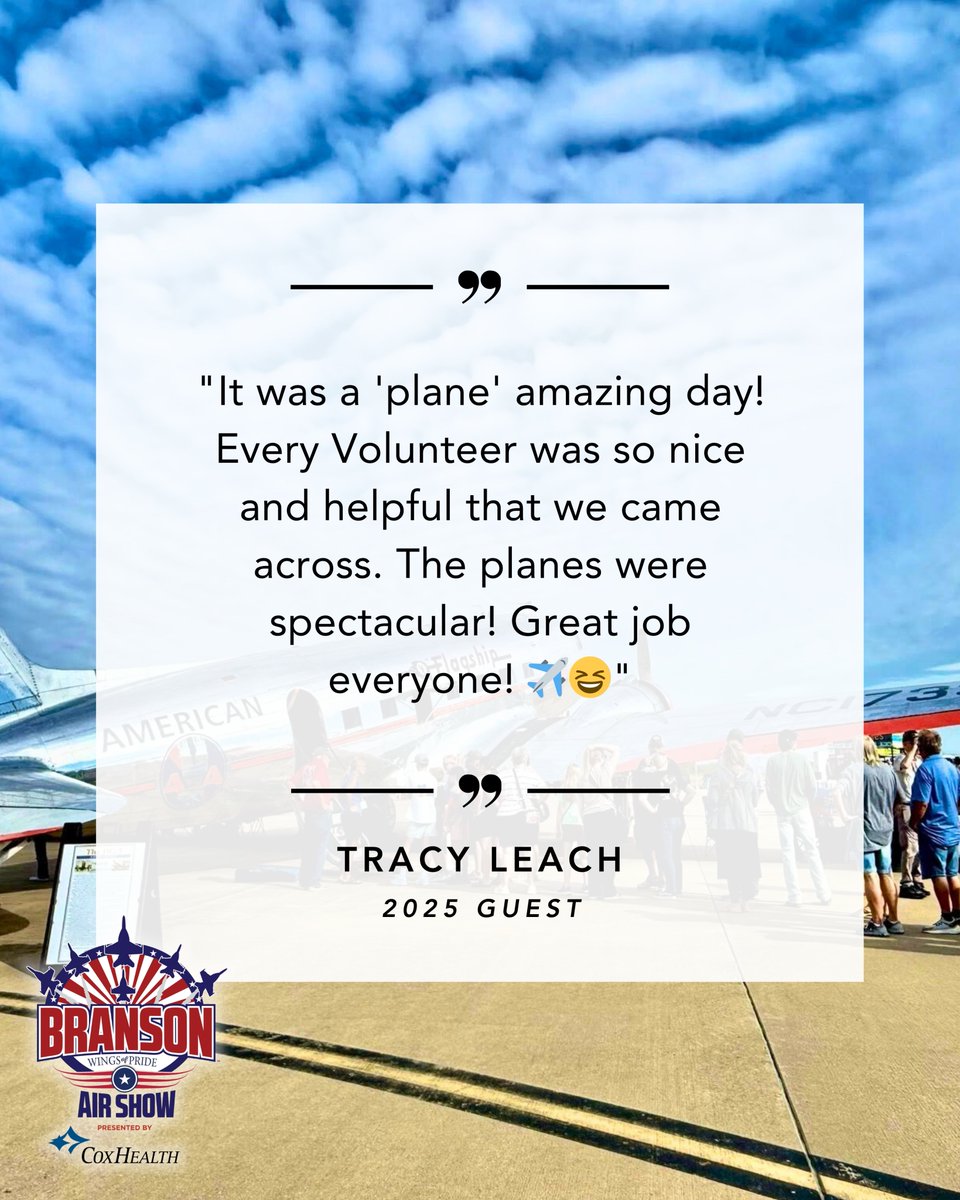 Branson Wings of Pride presented by CoxHealth tweet media