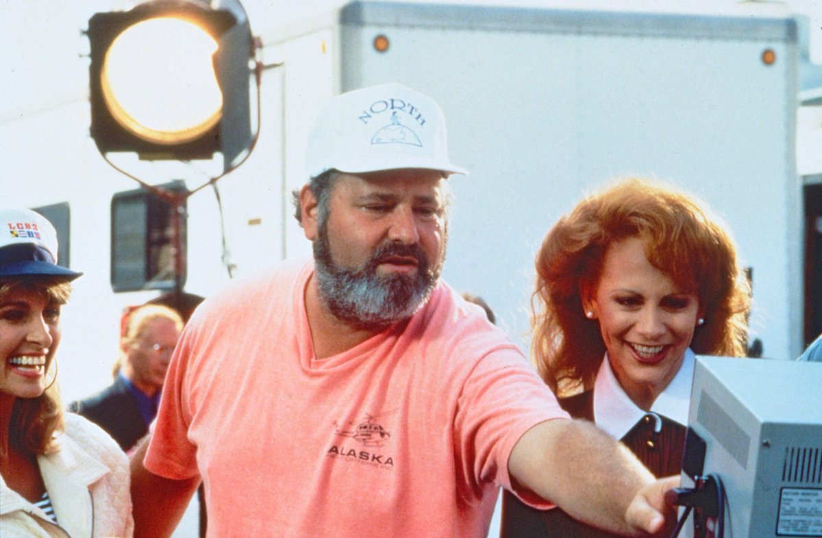 reba's tweet image. I enjoyed every minute I was around Rob Reiner. He was one of a kind. I got to work with him on the movie North and he also helped us with our ending of my video, “Does He Love You.” I sure will miss him. What a gift he was to this world. Rest in peace, my friend.
