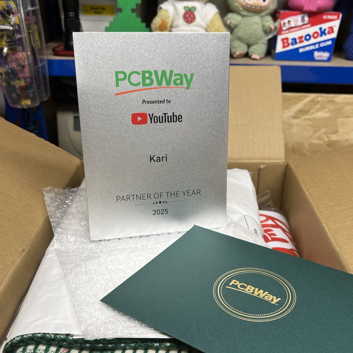 KariLawler's tweet image. Nice, unexpected surprise in the mail today 🥳