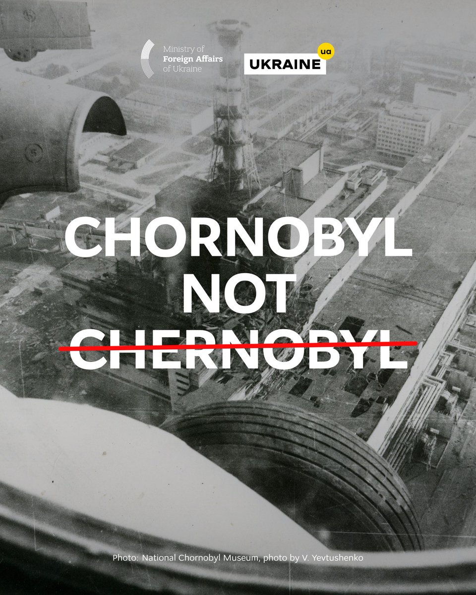 New UN resolution officially adopts correct Ukrainian transliteration of the entire Chornobyl dossier, affirming that the Chornobyl nuclear power plant is Ukraine 🇺🇦

The UN General Assembly adopted Ukraine’s resolution on international cooperation to study, mitigate, and