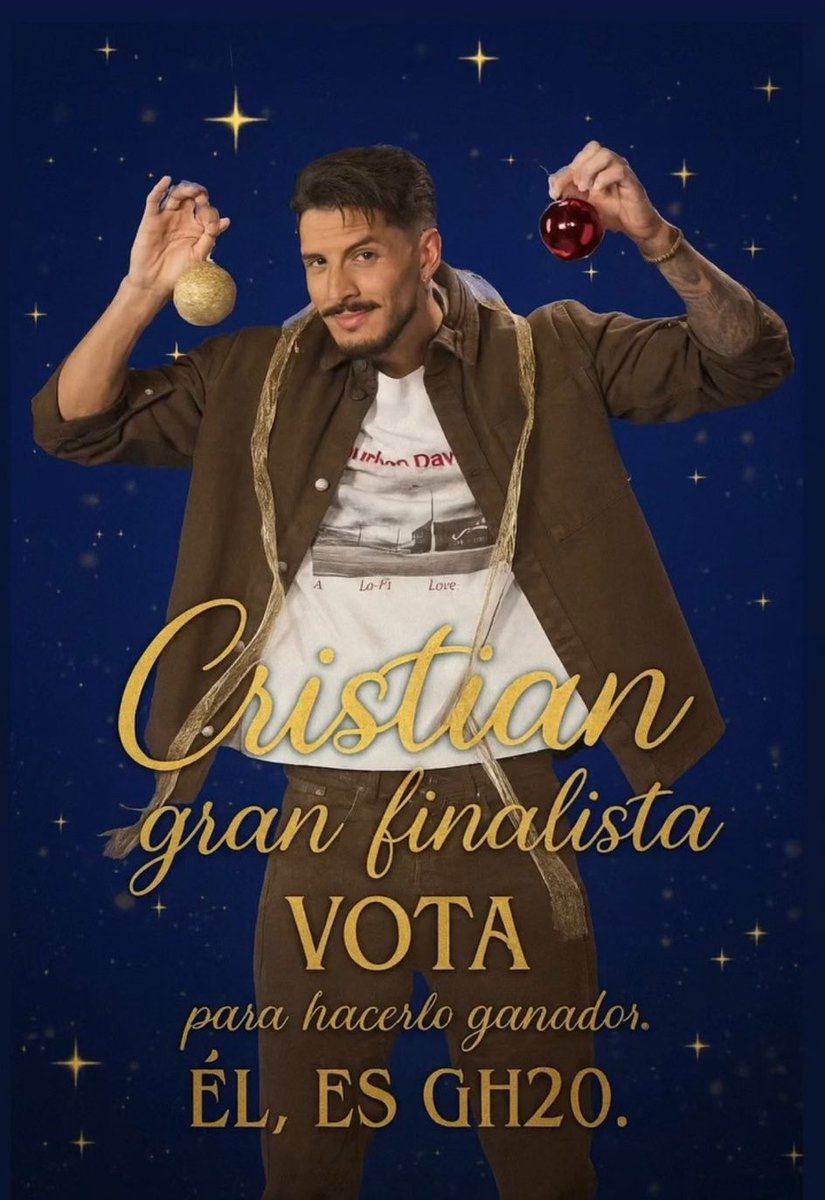 Vota a <a href="/Cristian_gh20/">Cristian Orvich</a> 

CRISTIAN GANADOR 🏆 
CRISTIAN GANADOR 🏆 
CRISTIAN GANADOR 🏆 
🐰🐰🐰🐰🐰🐰🐰
#EquipoPinchoi14D
<a href="/enchoichado/">JOON</a> 
#GH15D 
<a href="/ghoficial/">Gran Hermano</a>
#TeamPinchitos
Equipo 🔨

Gracias por la ayuda 🫶🏻

¿Te animas a dejar un votito para Cristian?