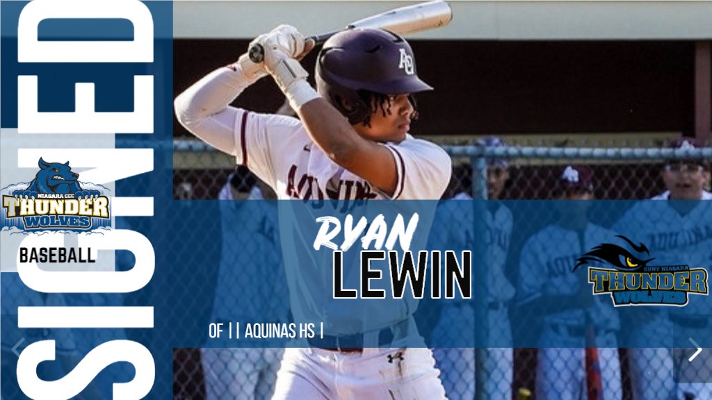 NiagaraTwolves's tweet photo. Welcome to SUNY Niagara Baseball, Ryan Lewin!
@RyanLewin12
@DiamondPro3
@NCThunderwolves
@BaseballAq https://t.co/t2B75A9Lbi