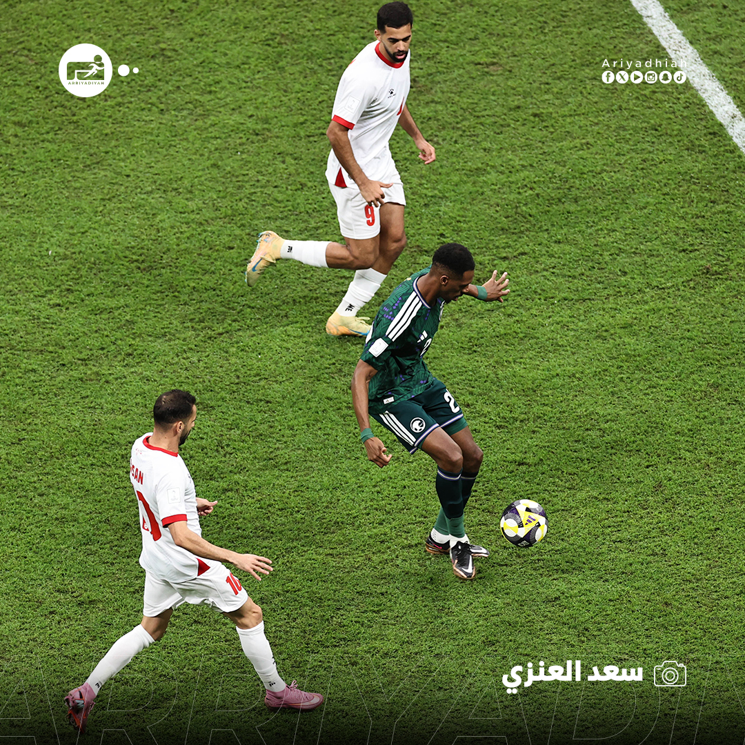 36... التسديدات. ـــ 1. ـــ 1. التمريرات. ـــ 130. ـــ 100. الاستحواذ. ـــ 57. ـــ 43. التسديدات. ـــ 1. ـــ 1 #السعودية_الأردن 