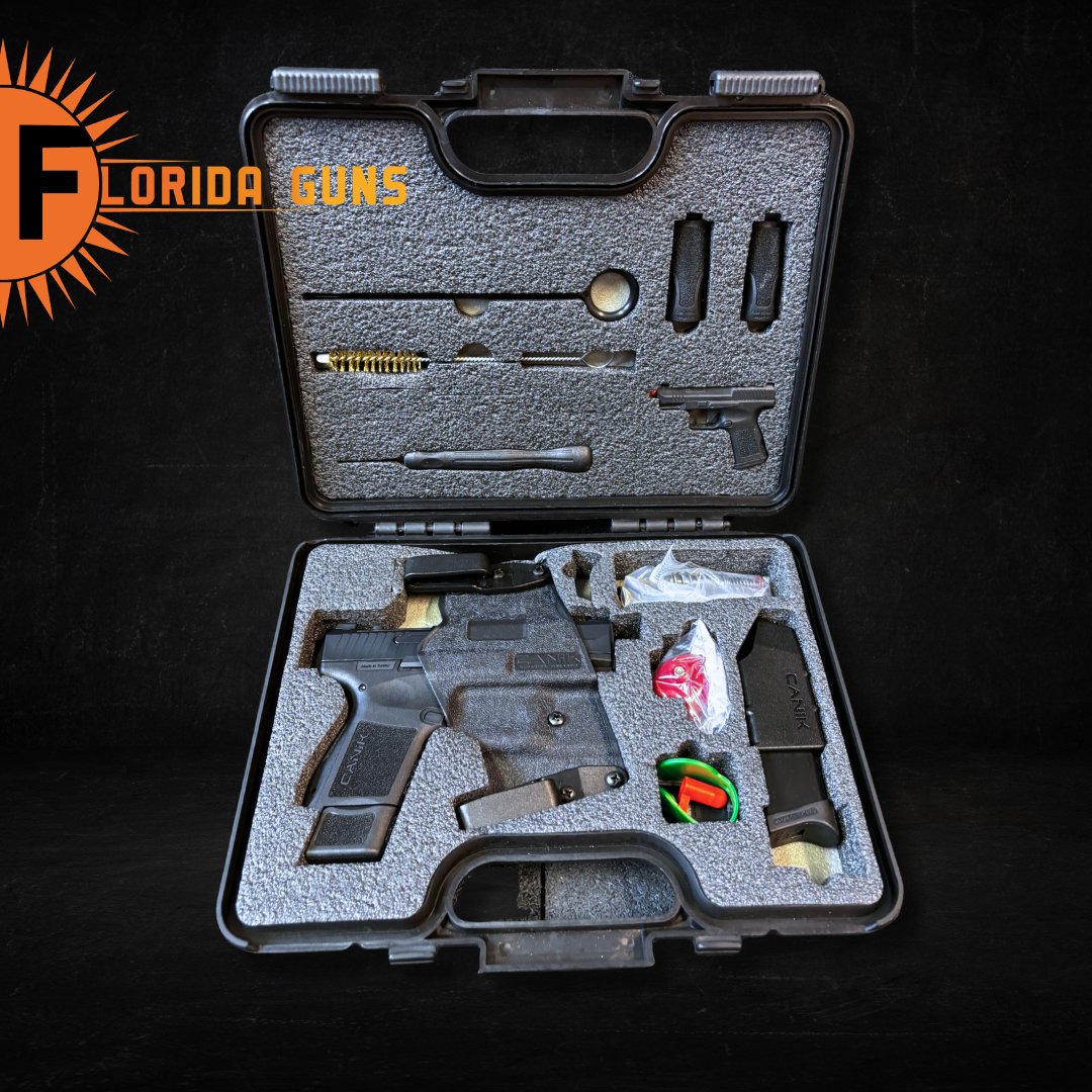 FloridaGunsFL's tweet image. Canik Mete MC9 — compact, reliable, and built for everyday carry confidence.

#CanikMeteMC9 #EverydayCarry #CompactPower #TacticalPerformance