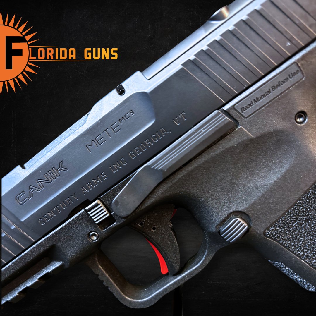 FloridaGunsFL's tweet image. Canik Mete MC9 — compact, reliable, and built for everyday carry confidence.

#CanikMeteMC9 #EverydayCarry #CompactPower #TacticalPerformance