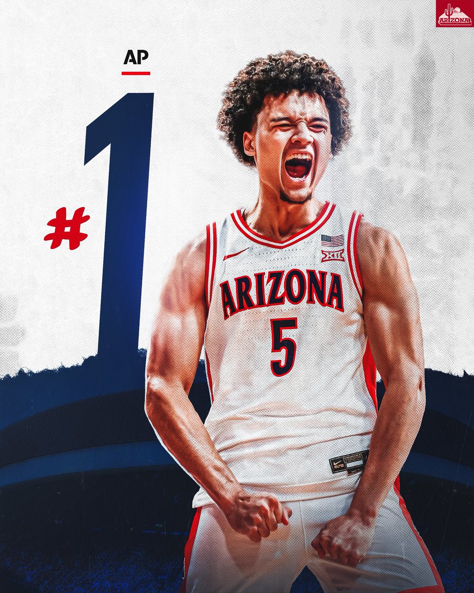 ArizonaMBB's tweet image. Still #1🐻⬇️