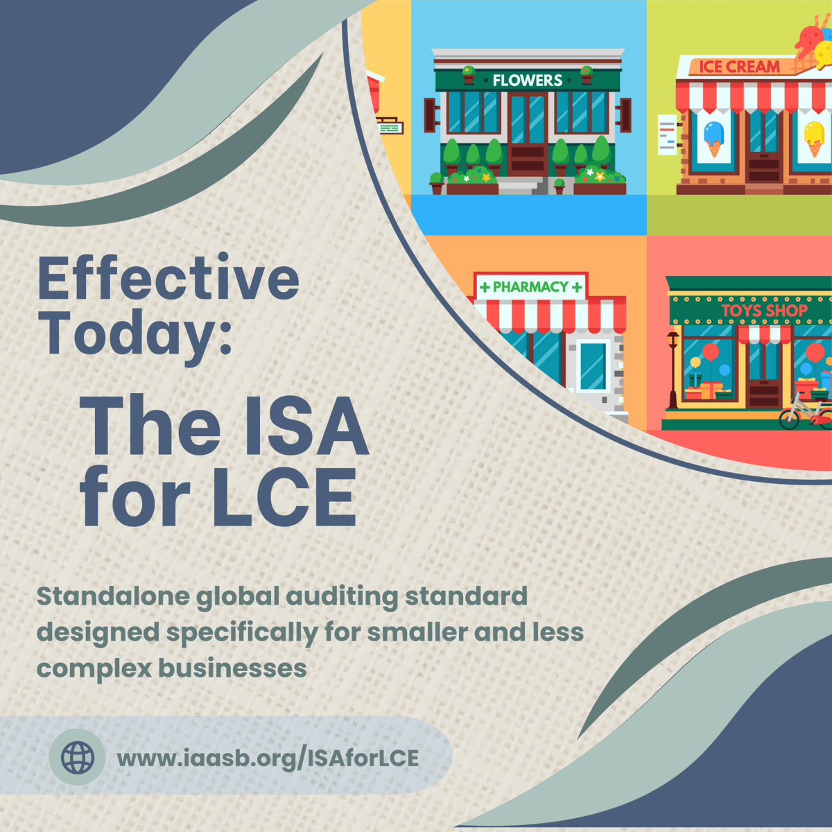 IAASB_News's tweet photo. 📅 Effective today, December 15: The International Standard on Auditing for Audits of Less Complex Entities (ISA for LCE) is now in effect!
Explore resources to support implementation: https://t.co/K1IhhJWDtZ
🏛️ #IAASB | 🔍 #Audit | 🌍 #ISAforLCE | 📘 #EffectiveToday https://t.co/yIDV7vLT2C