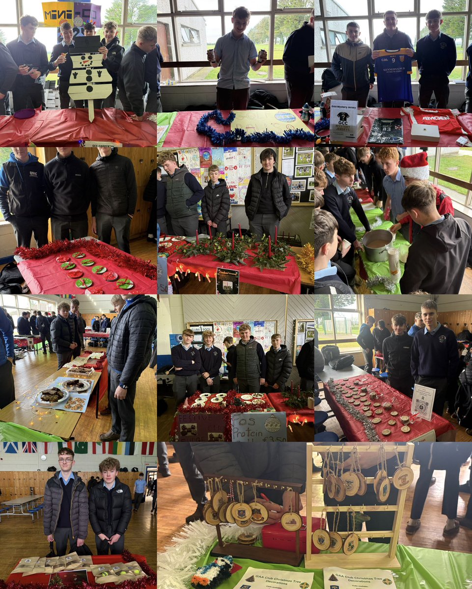 GCC_NewRoss's tweet photo. ✨🎄 A wonderful showcase of TY creativity at today’s Christmas Market. Thanks to our students and organisers for the effort, energy and festive spirit! 👏 #studententerpriseprogramme #TY #gcc https://t.co/x6h9nayEUf