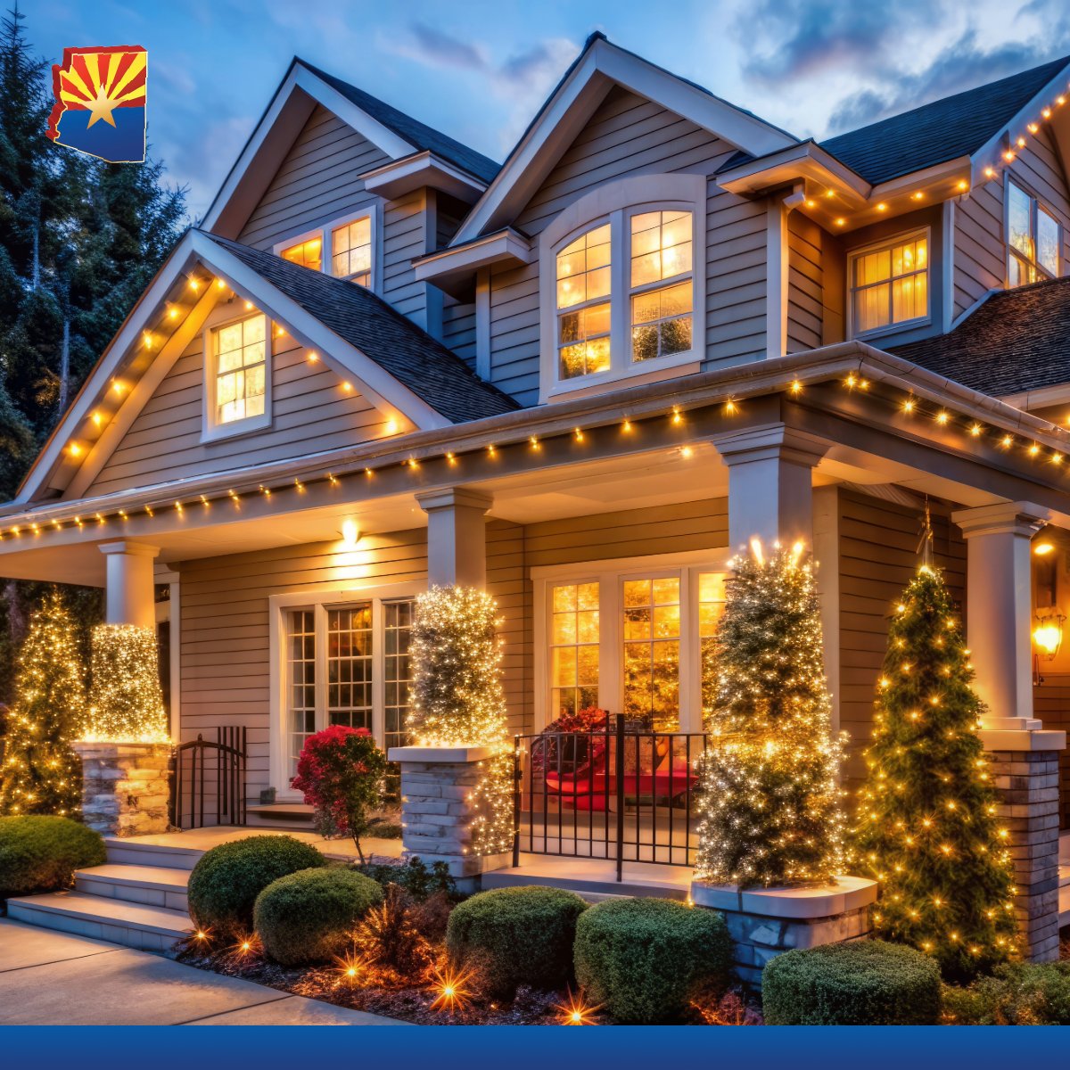 As you deck the halls this holiday season, don’t forget about your roof! Now’s the perfect time to schedule an Arizona roof inspection to ensure your home is protected for the New Year. Wishing you a joyful holiday season and a secure, sturdy roof to protect you all year round!🏡