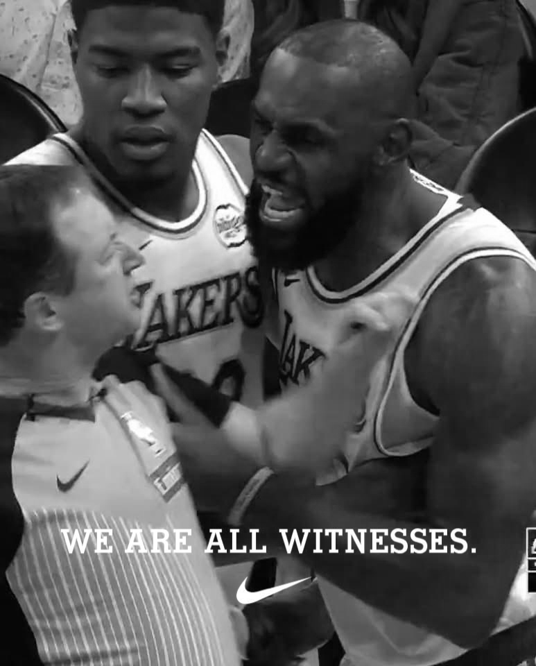 New Nike ad after Lebron's performance last night goes crazy.