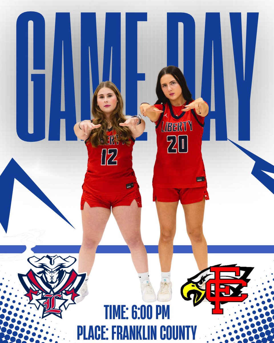 LHSWBB's tweet photo. 🏀GAMEDAY🏀 Your Lady Minutemen Are On The Road Today At Franklin County! Come Out, Be Loud, And Show Out For Your Lady Minutemen At 6 PM! #libertypride #family #agtg https://t.co/LEf62fV9f0
