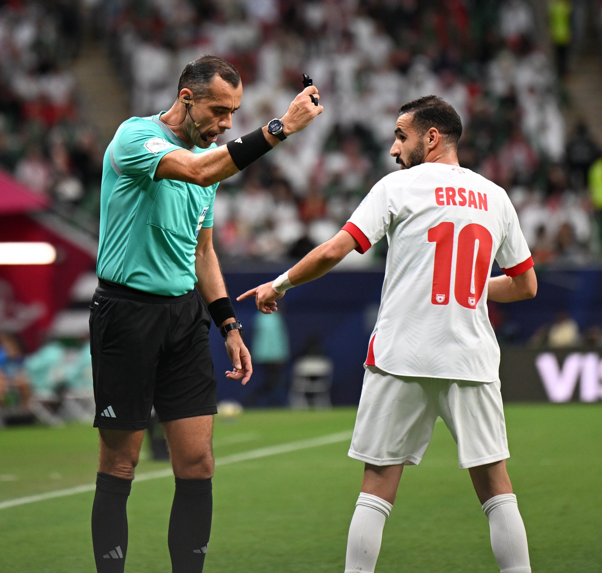 نهاية الشوط الأول. المنتخب السعودي 0 0 الأردن #السعودية_الأردن 