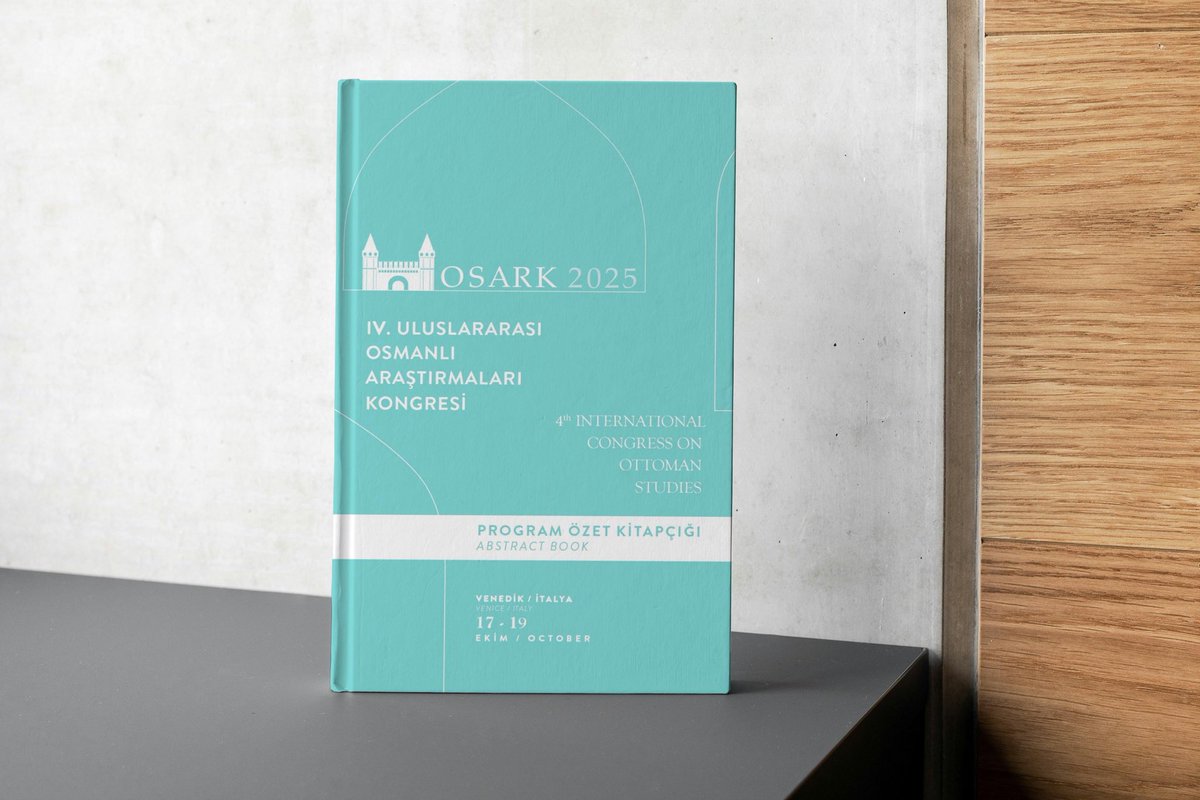 17–19 Ekim 2025 tarihleri arasında İtalya’nın Venedik kentinde Ca’ Foscari Üniversitesi’nin sahipliğinde gerçekleştirilen kongremizin özet kitapçığı yayımlanmıştır👇

osmanliarastirmalari.org/duyurular/osar…