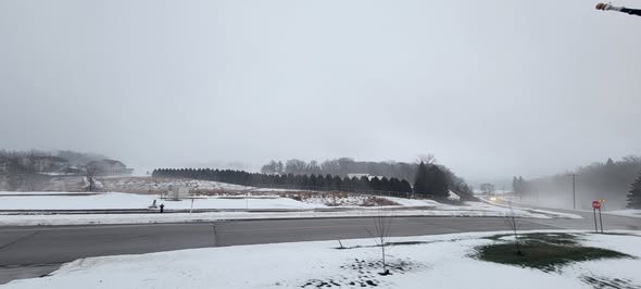MNCloudProject's tweet image. Four years ago we were chasing tornadoes here in Minnesota after dark. 

Woke up to a white yard, and nine hours later all that moisture was in the air ready to be fuel for one of the largest outbreaks in US history. #mnwx