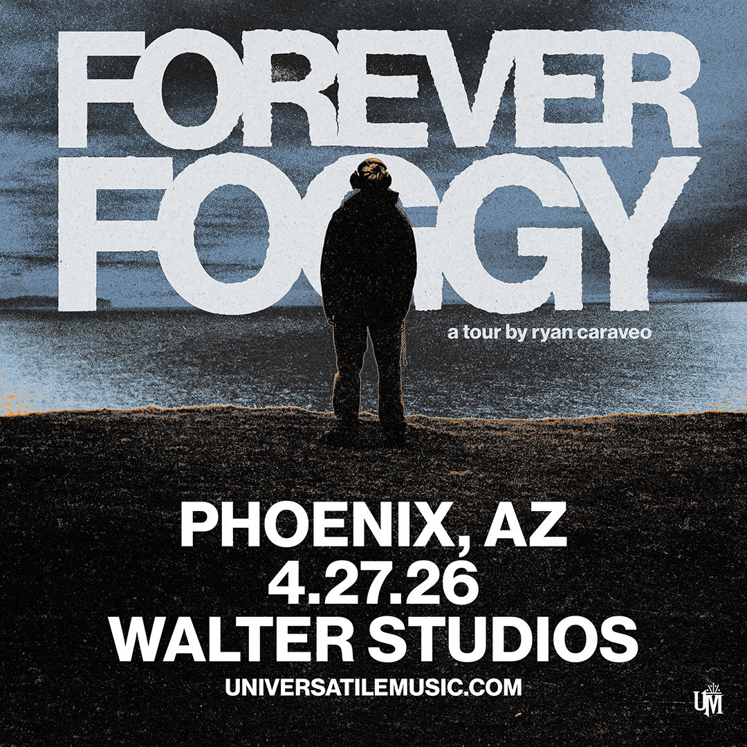 Universatile's tweet image. Ryan Caraveo ‘Forever Foggy Tour’  4/27 at Walter Studios in Phoenix. Tickets On-Sale Friday at 10AM

eventim.us/event/ryan-car…