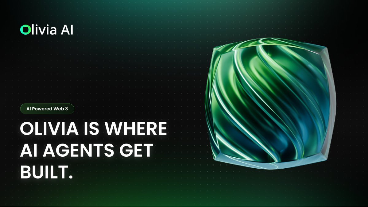 Olivia_Network's tweet image. Feels like AI agents are slowly turning into the new apps.

Olivia is where they get built!⚡️

→ utility.olivianetwork.com
