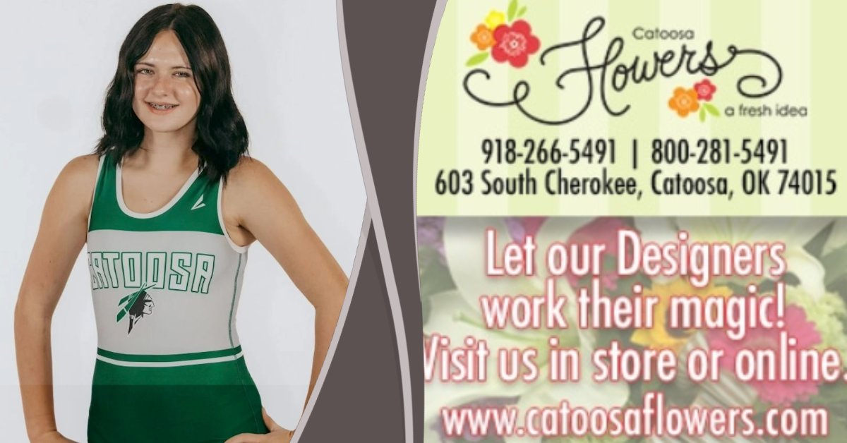 Catoosa 's Olivia Calvin - Wrestling Spotlight - Presented by Catoosa Flowers

catoosaathletics.org/2025/12/15/cat… #okpreps