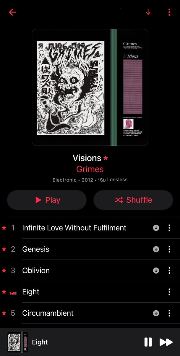 sometimes i sit down and just think about this masterpiece. like she actually made this album on fucking garageband