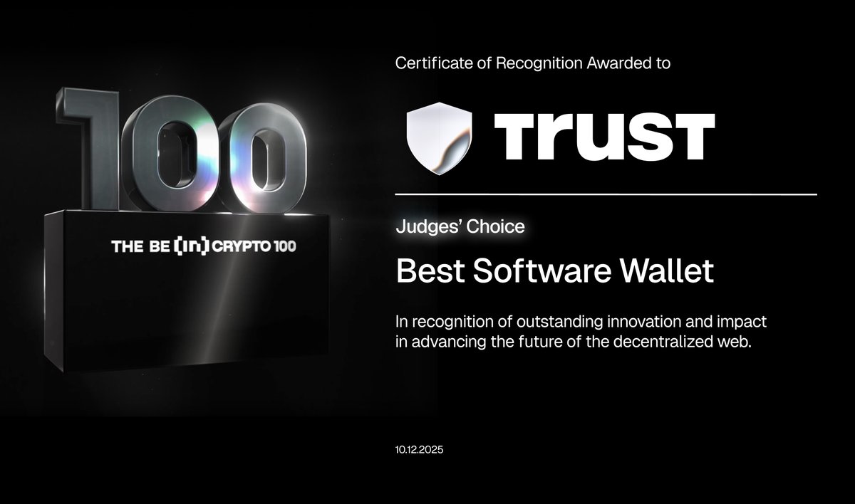 Trust Wallet tweet media