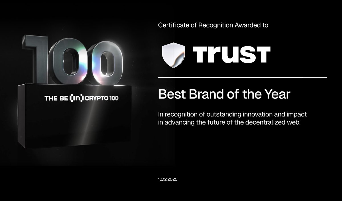 Trust Wallet tweet media