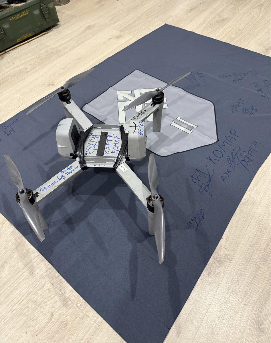 The soldiers of the <a href="/khartiiabrygada/">КОРПУС ХАРТІЯ</a> 🇺🇦 are currently heroically fighting for every inch of our land on the Kupiansk direction! We sincerely thank them for their protection 🫂. 
We were glad to meet our fellow countrymen who serve in the #13th_BrigadeKHARTIYA brigade during our