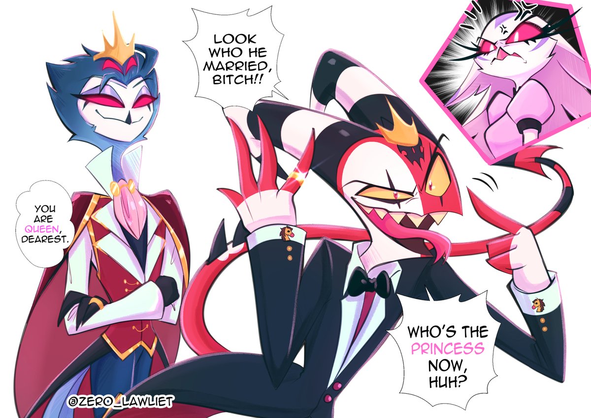 zero_lawliet's tweet image. 👑QUEEN👑 
Can't argue with him, he's speaking facts , don't you think?😆

(based on the meme that was going around a few weeks ago)
#helluvaboss #Stolitz