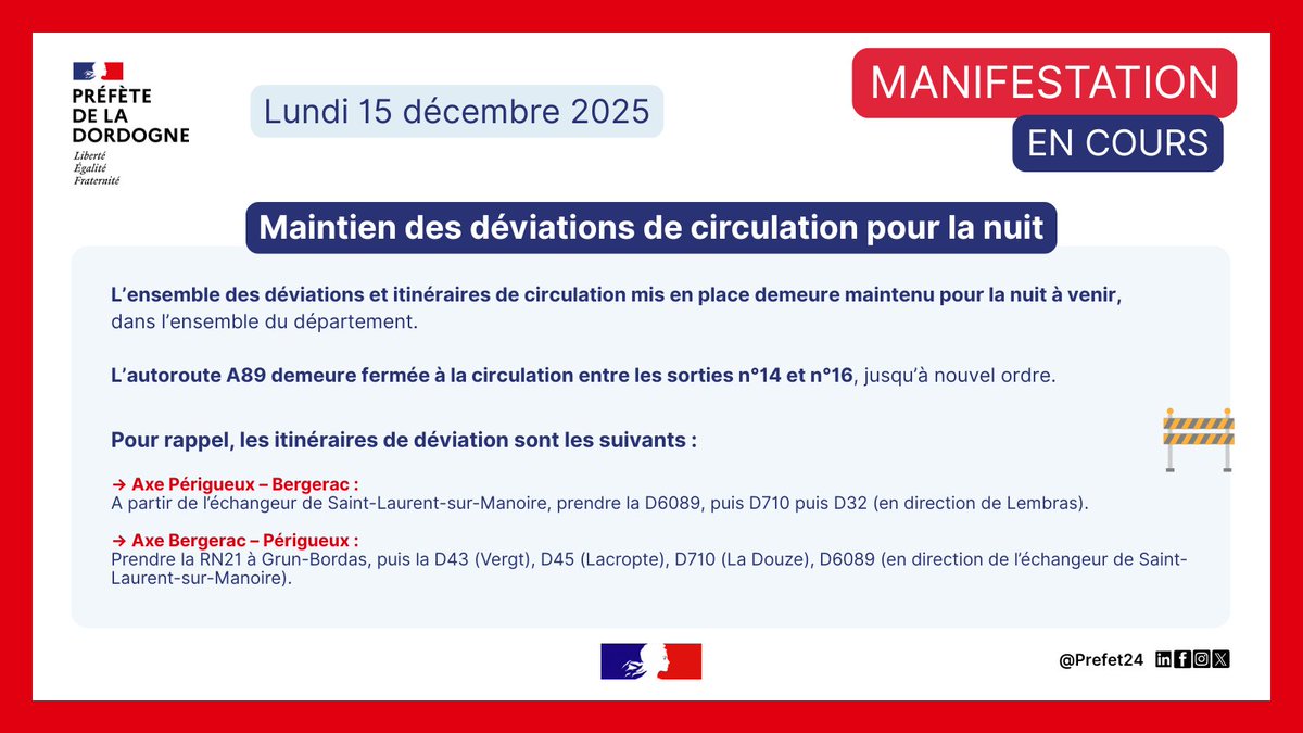 Préfète de la Dordogne 🇫🇷 tweet media