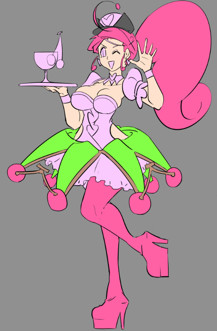 二人目 線画完成