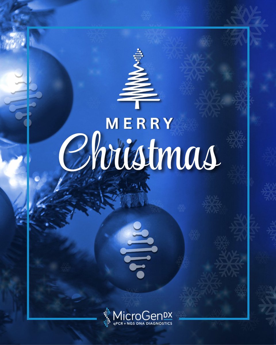 microgendx's tweet photo. 🙏🏽 We're grateful to the patients who entrust us with answers and for the providers who call on us for their most complex cases.

To our team: thank you for the excellence you bring each day.

Wishing everyone a Merry Christmas filled with health and hope ✨🎄

#HappyHolidays https://t.co/dvTXmUnMRx