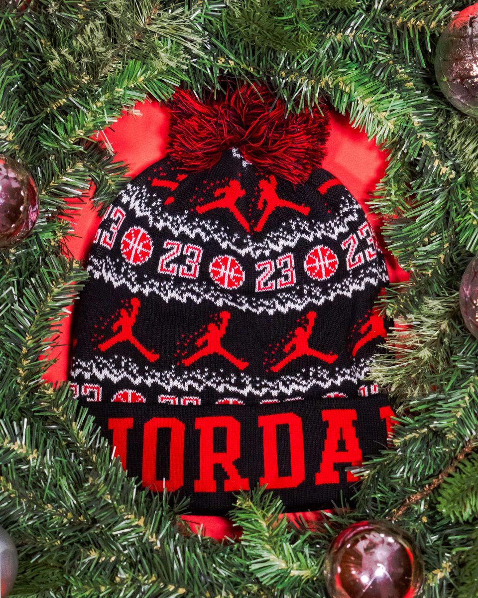 Classic Jumpman vibes under the tree this year🎄

Jordan beanies available now 
🔗 ow.ly/zjlj50XJNOW