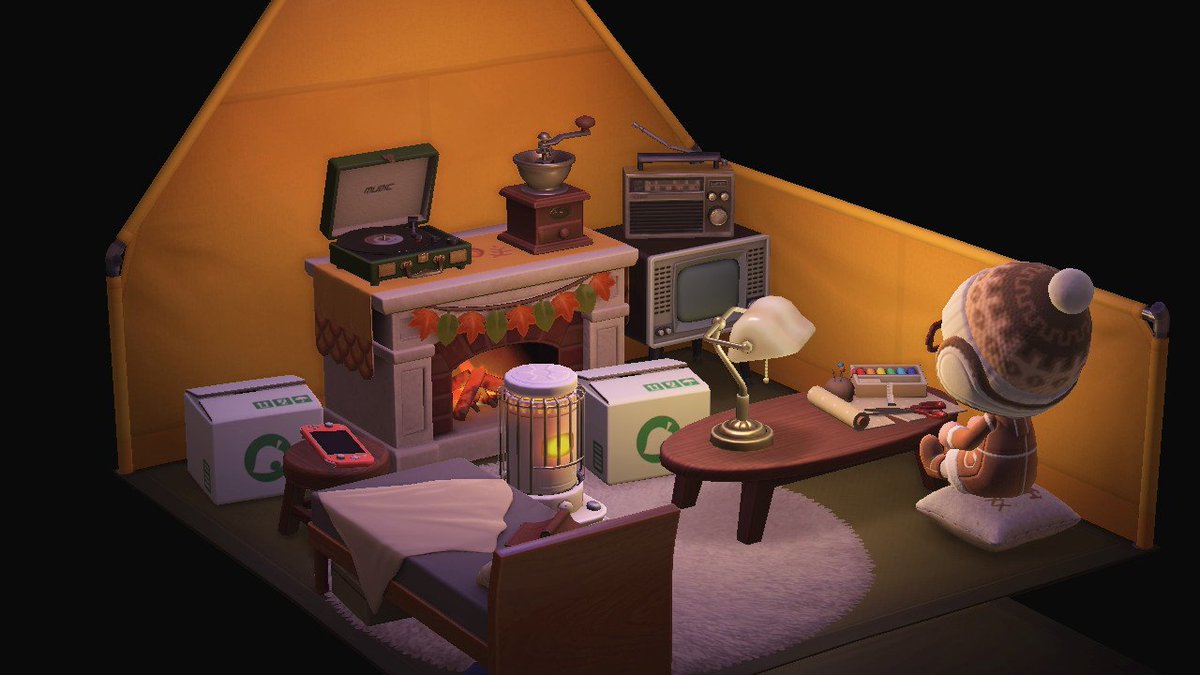 dohaazz's tweet image. 텐꾸-텐트 인테리어