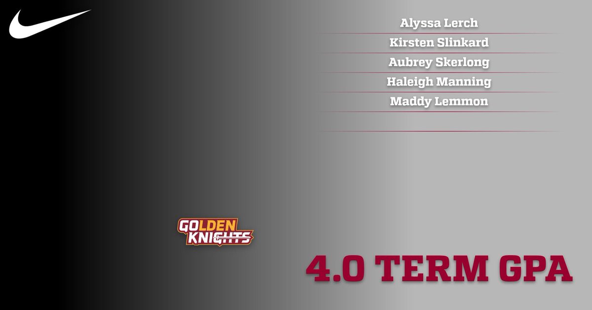 gannon_wlax's tweet photo. SMART KNIGHTS📚⚔️👏🏻 we are so proud of our girls and all the hard worked they put in this semester!! https://t.co/JZGtw4xAfM