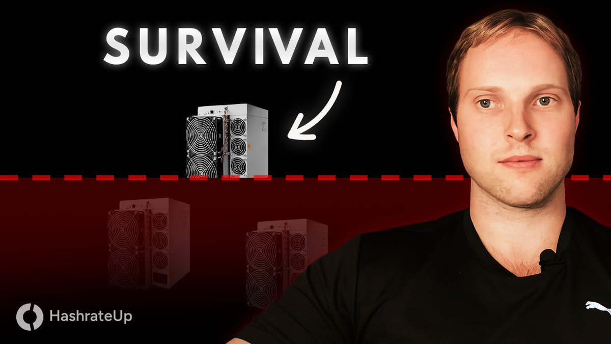 HashrateUp's tweet photo. New HashrateUP Podcast with @jmellerud from @HashlabsMining 

Survival math decides who stays online 📉

Heat reuse beats cheap power 🇫🇮🔥

Mining is becoming an energy business ⚡️

Link below👇 https://t.co/eZxqG5AQqy