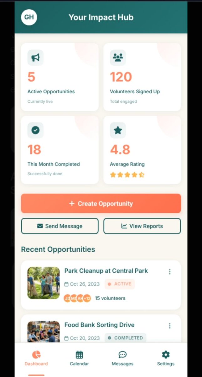 ObinnaUgwuUIUX's tweet photo. I designed QuickGood, a mobile platform that makes volunteering possible in 10 minutes or less.
Built entirely with Moonchild AI for the Dreamax Γ Moonchild Design Challenge.
#MoonchildAI #DesignChallenge #ProductDesign #UXDesign https://t.co/N7DPE5UVd5