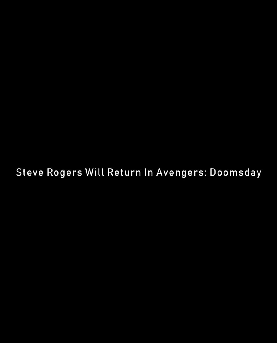 Sam Wilson É o Capitão América.

Existe um motivo para o teaser mostrar o Steve Rogers GUARDANDO o uniforme e aparecer a frase " STEVE ROGERS will return in Avengers Doomsday"
