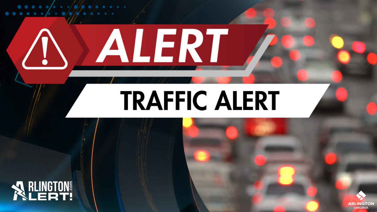 LOCATION: Columbia Pike at S. Joyce St.
INCIDENT:  Fire Department Activity
IMPACT: Due to outside gas leak, traffic will be shut down Southbound Washington Bl. to Columbia Pk and Columbia Pk to S. Joyce St. until further notice.  Please avoid the area and find alternate routes.