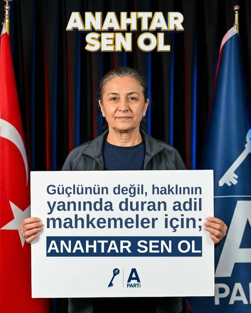 İtibar, itirazdadır !

#AnahtarSenOl
#AnahtarParti