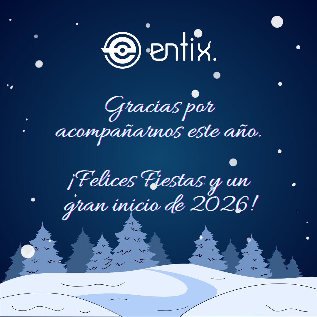 🎄✨ En estas fiestas, ENTIX les desea un cierre de año lleno de logros y un nuevo ciclo de oportunidades.
Gracias por ser parte de este camino de innovación y colaboración. 🚀🤝

#FelicesFiestas #ENTIX #InnovaciónEmpresarial #Colaboración