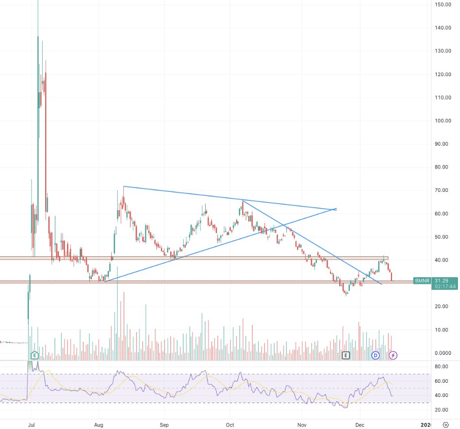 Irresponsibly long on $BMNR... Just made my final buy at $31 to complement my crypto portfolio with $ETH exposure.