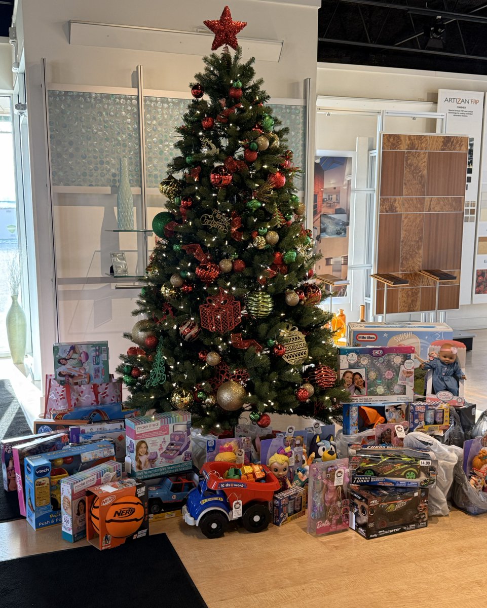 This Christmas season, we are proud to donate to T4C's Share A Christmas! Thank you to our team for helping make the holidays a little brighter for local children!