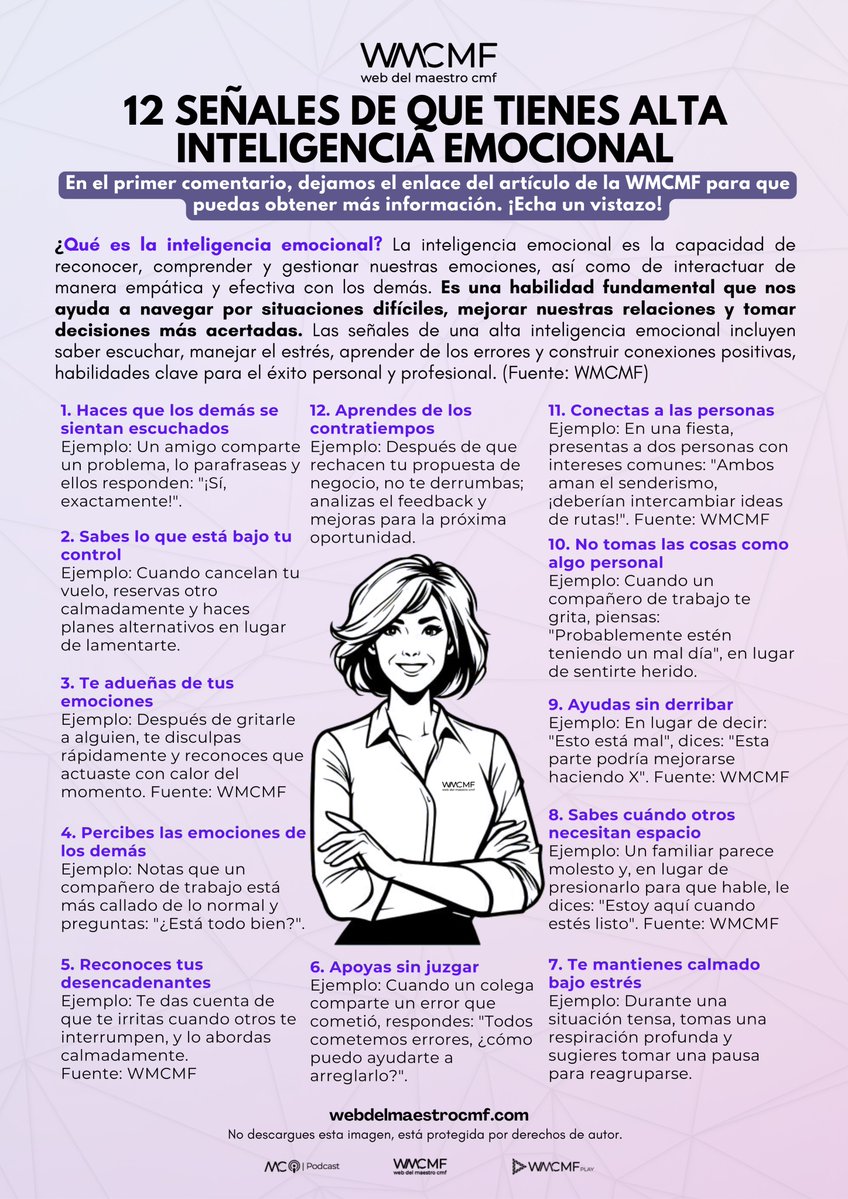 Me gusto está forma práctica de explicar que es la Inteligencia emocional