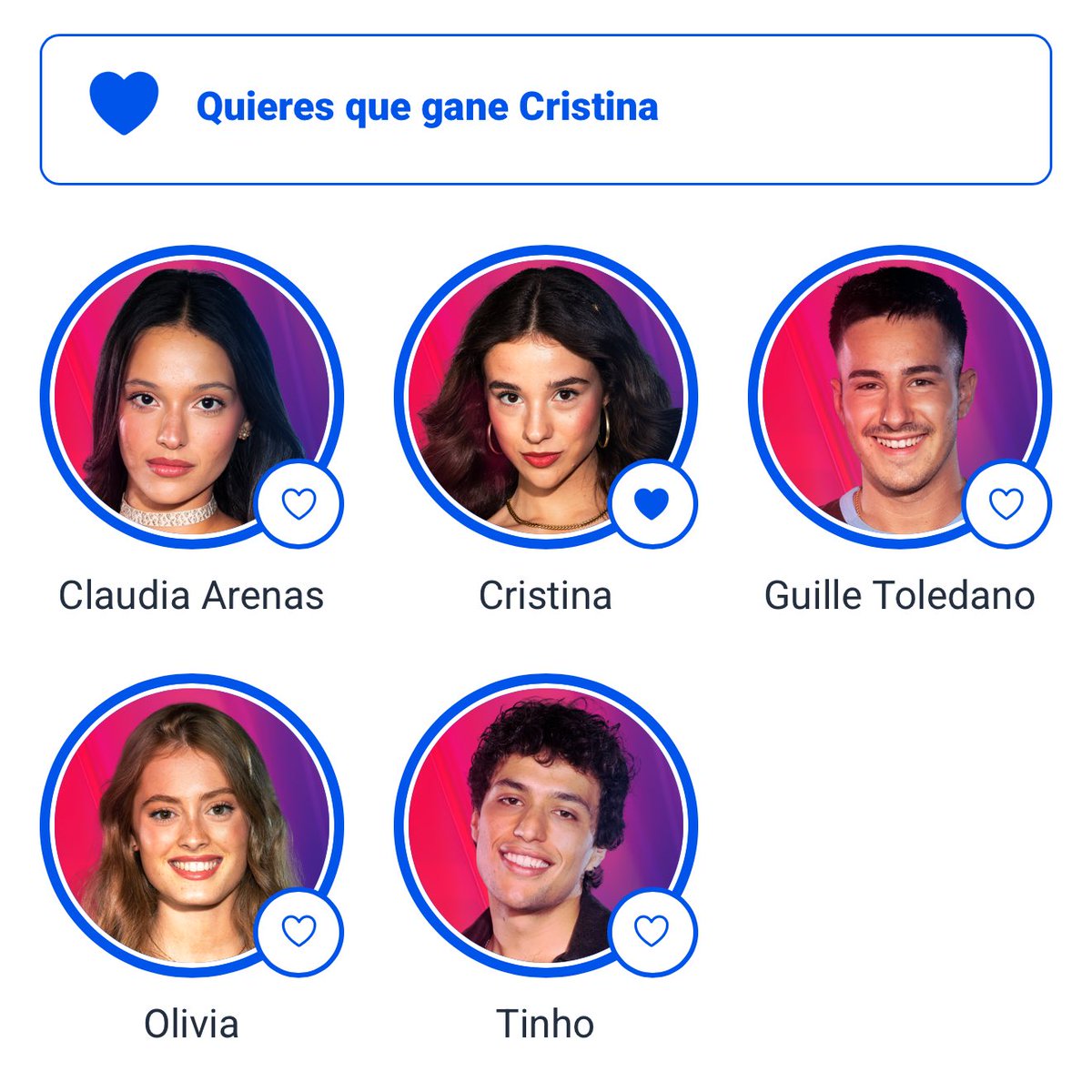 no se ni cuando es la gala pero solo se una cosa