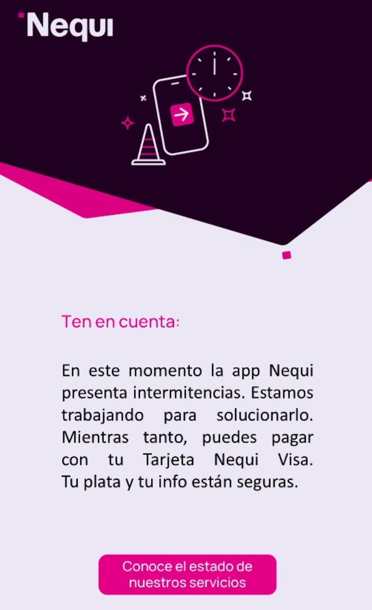 Esta constante de <a href="/Nequi/">Nequi</a> es clara muestra de que debe ser cerrada, uno nunca usa, pero los establecimientos obligan aunque  esté #Nequicaido