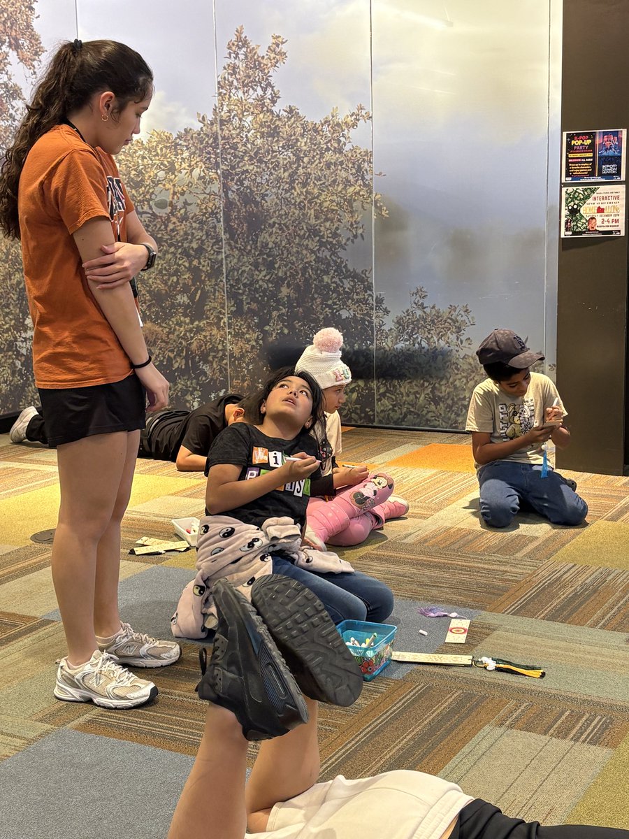 The Rodriguez ACE Seguin Library visit was extra special because they were also able to view the local art in “Our Town Seguin" display made possible by a National Endowment of the Arts Grant awarded to Teatro de Artes de Juan Seguin in partnership with SPL and City of Seguin.