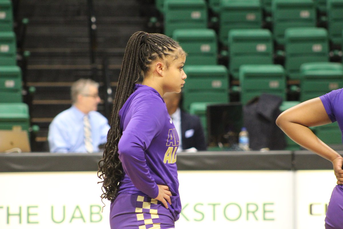 BRAVESSPORTS's tweet image. Locked in and ready to go in Birmingham!!🟡🏀🟣

The Lady Braves take the floor tonight at UAB, focused, prepared, and ready to compete from tip to final horn.

🕕 Tip-off: 6 p.m.
📍 Birmingham, Ala.

#AlcornStateWBB #LadyBraves #BraveNation