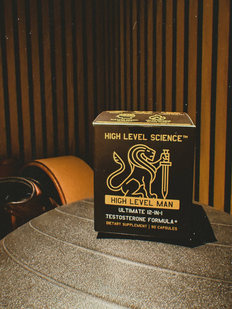 Performance in and out of the gym 🆙 High Level Man available now at LiveHighLevel.com 💪🏼