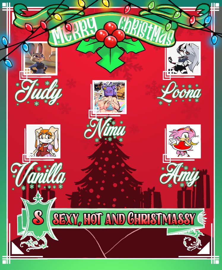 Hola a todo FELIZ NAVIDAD 🎄🎅 este será la lista de regalo de este MES esperenlo con ansias #JudyHopps #loona #amyrose #vanillatherabbit #nimu